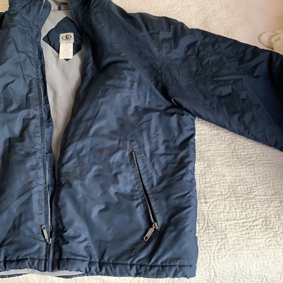 Navy Blue jacket with soft lining - Picture 3 of 5